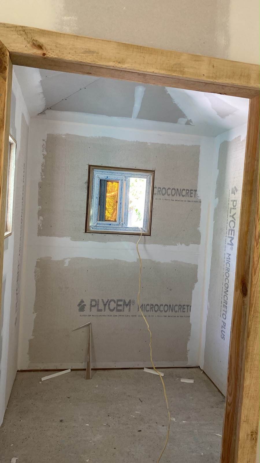 Shower preparation for tile